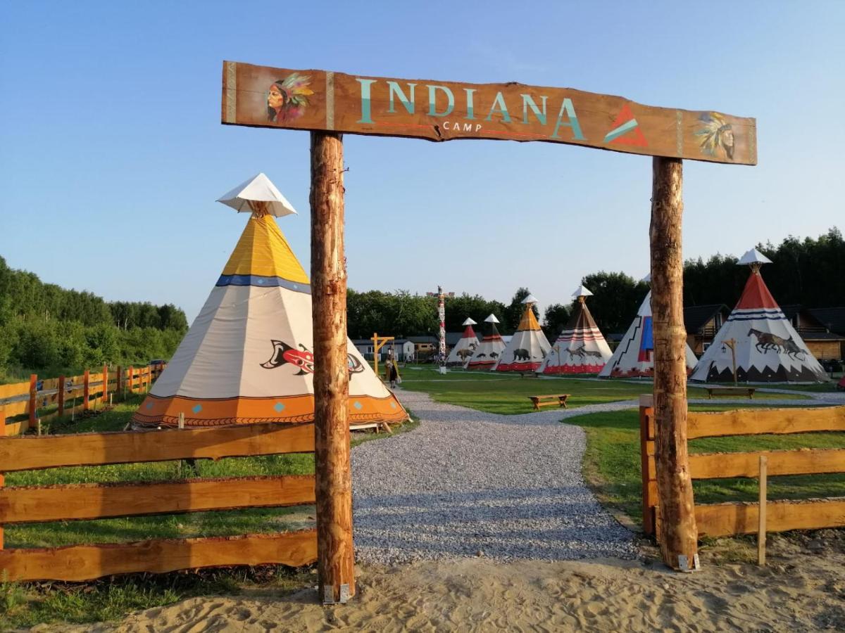 Indiana Camp - 150 M Od Suntago Park Hotel Grabce-Towarzystwo Buitenkant foto